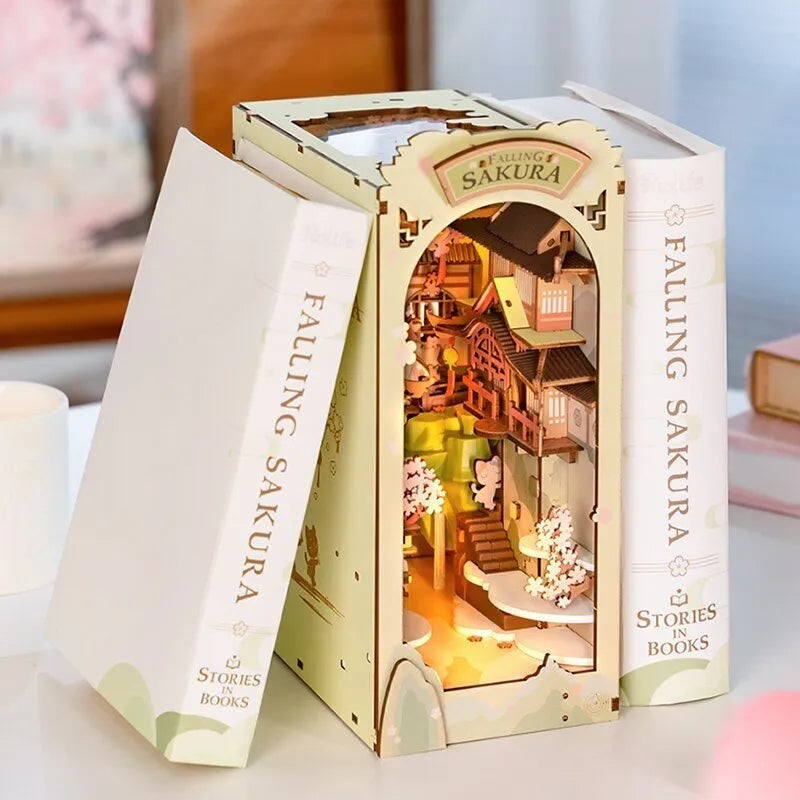 Kit de Book Nook Sakura en flor