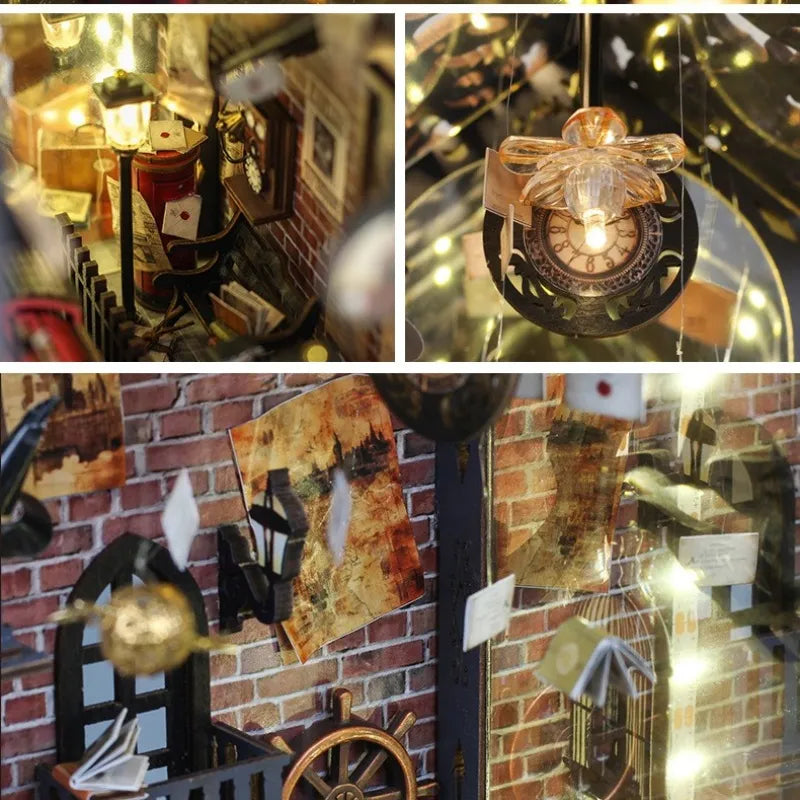 Book Nook - Plataforma de Tren Fantasía