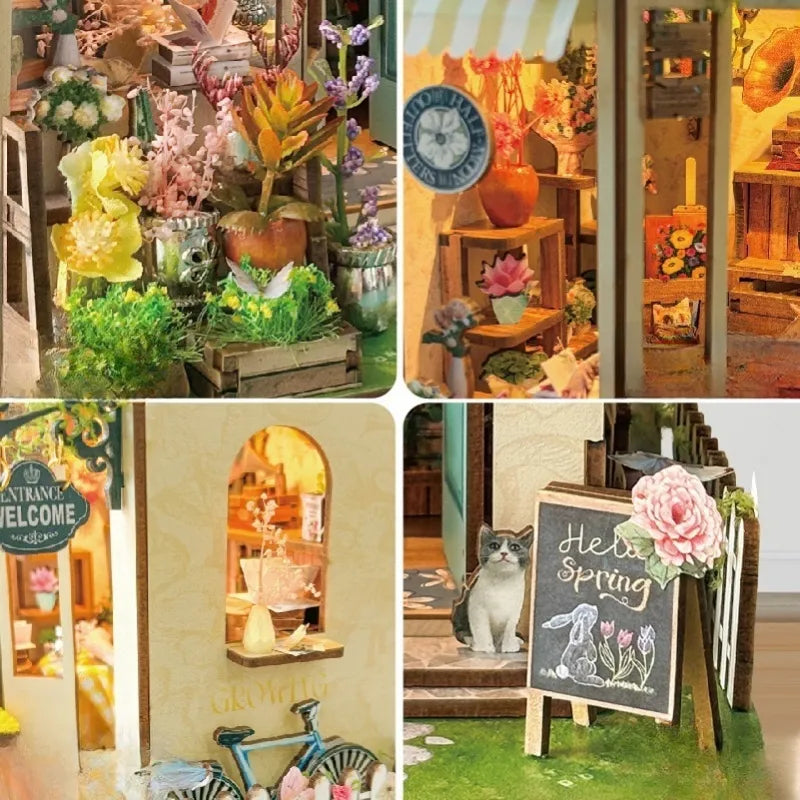 A spring florist for your shelf