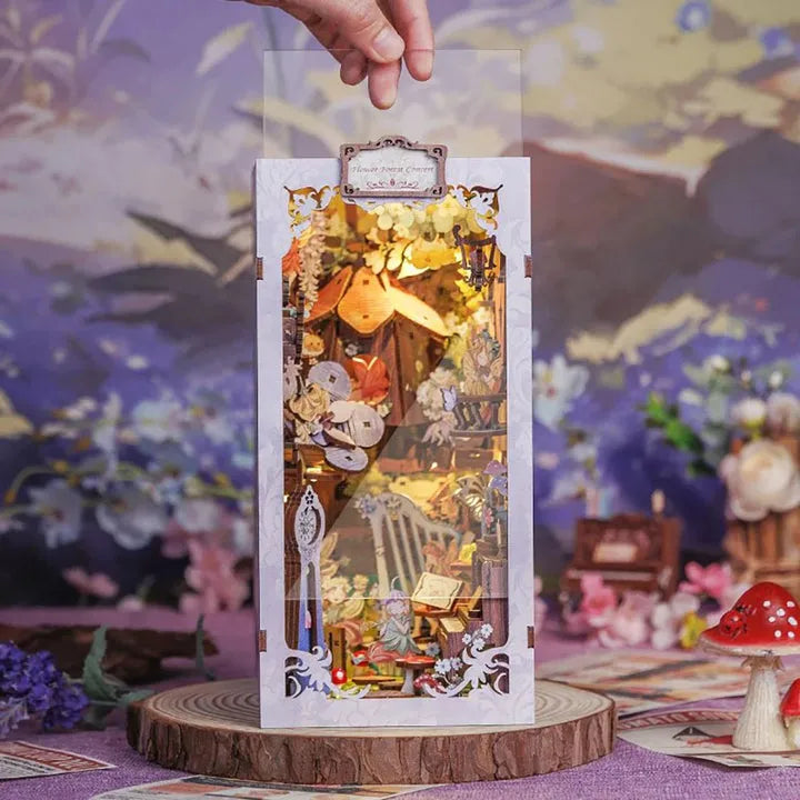 Book Nook - Concierto en el Bosque de Flores