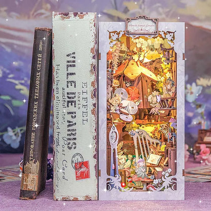 Book Nook - Concierto en el Bosque de Flores