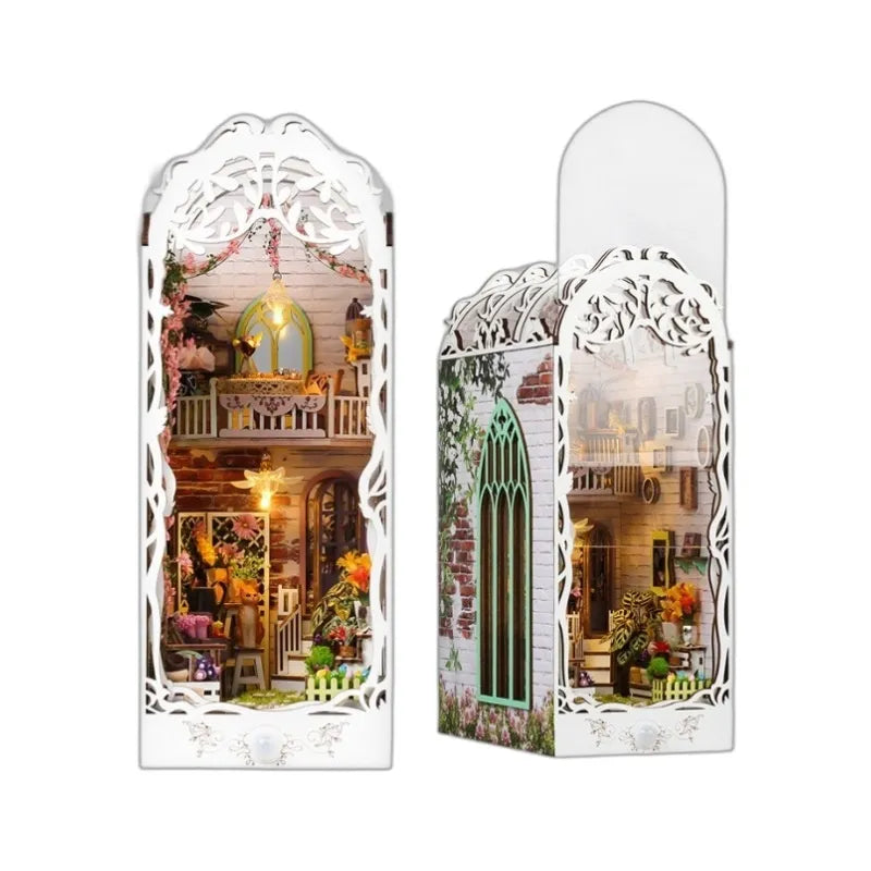 Kit de Book Nook Casa de Flores
