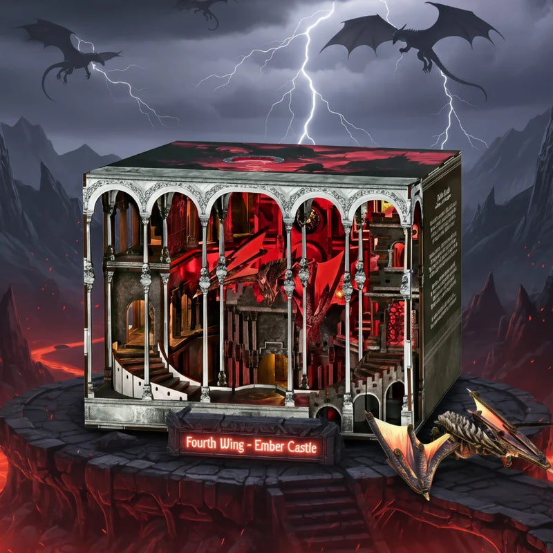 Kit de Book Nook Castillo de Ceniza
