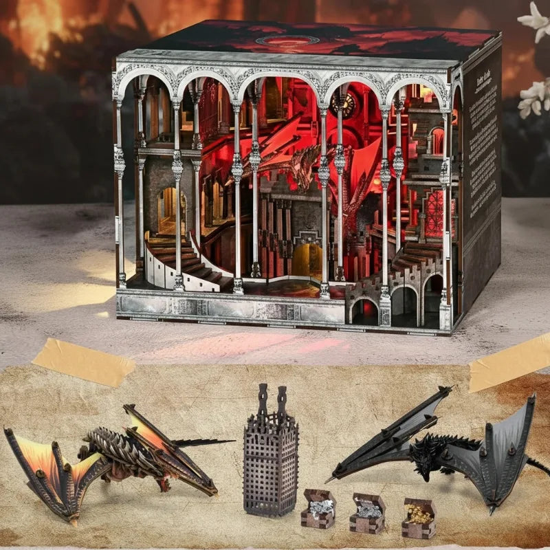 Kit de Book Nook Castillo de Ceniza