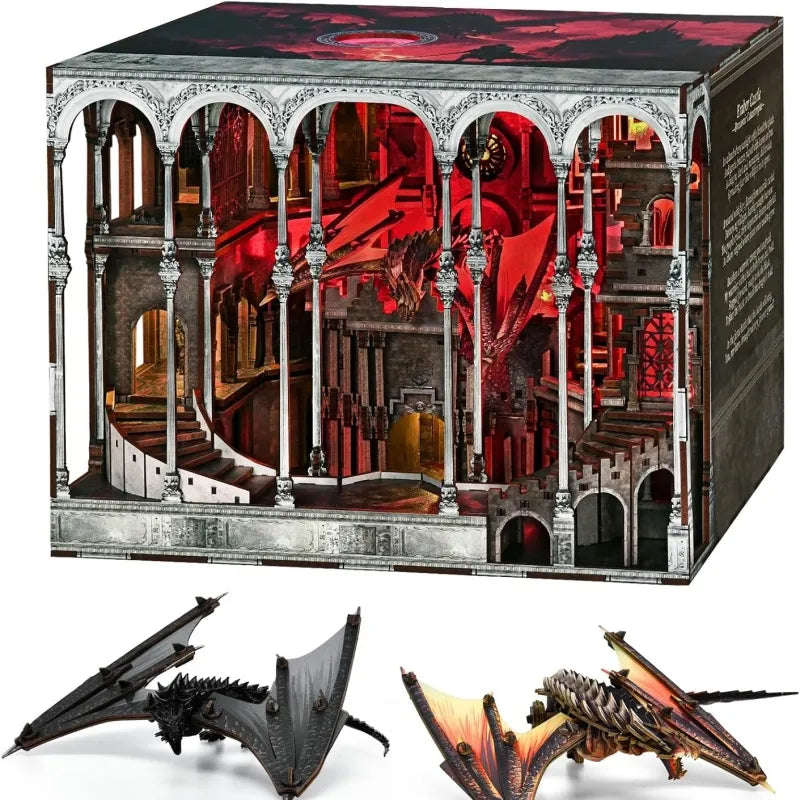 Book Nook Fourth Wing - Castillo Ember