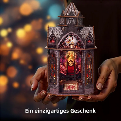 Book Nook Fourth Wing - Espiral del Wyrm