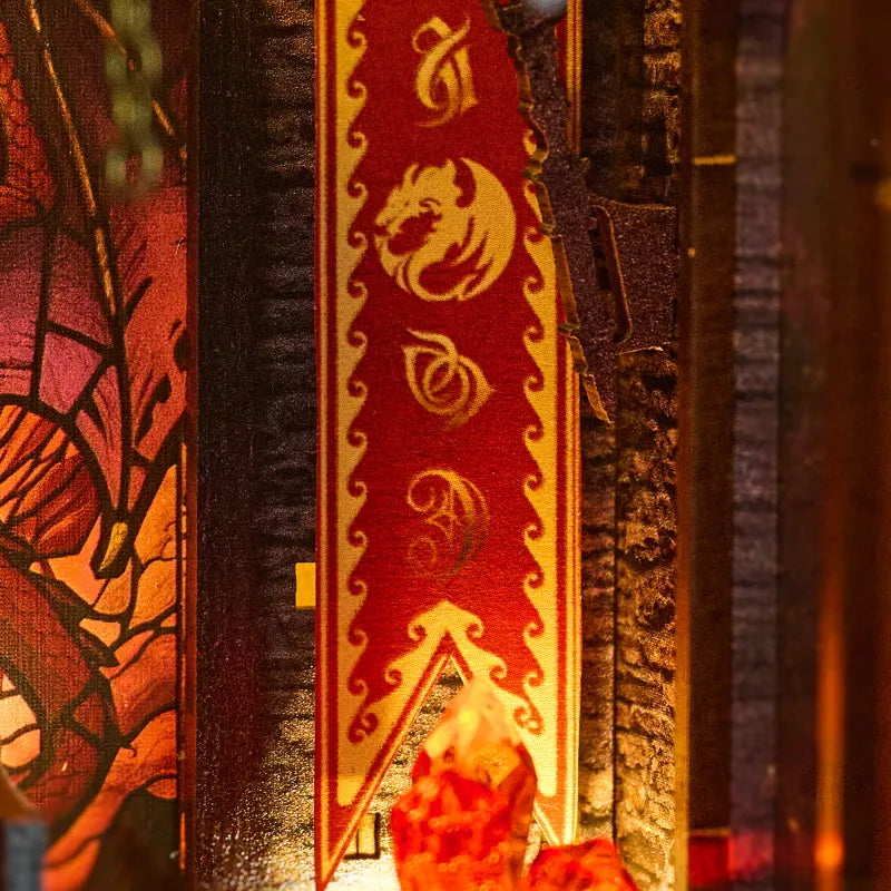 Book Nook Fourth Wing - Espiral del Wyrm