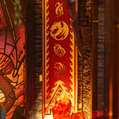 Book Nook Fourth Wing - Espiral del Wyrm