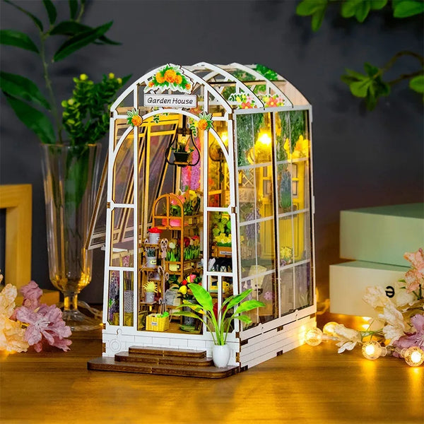 Kit de Book Nook Caseta de Jardín