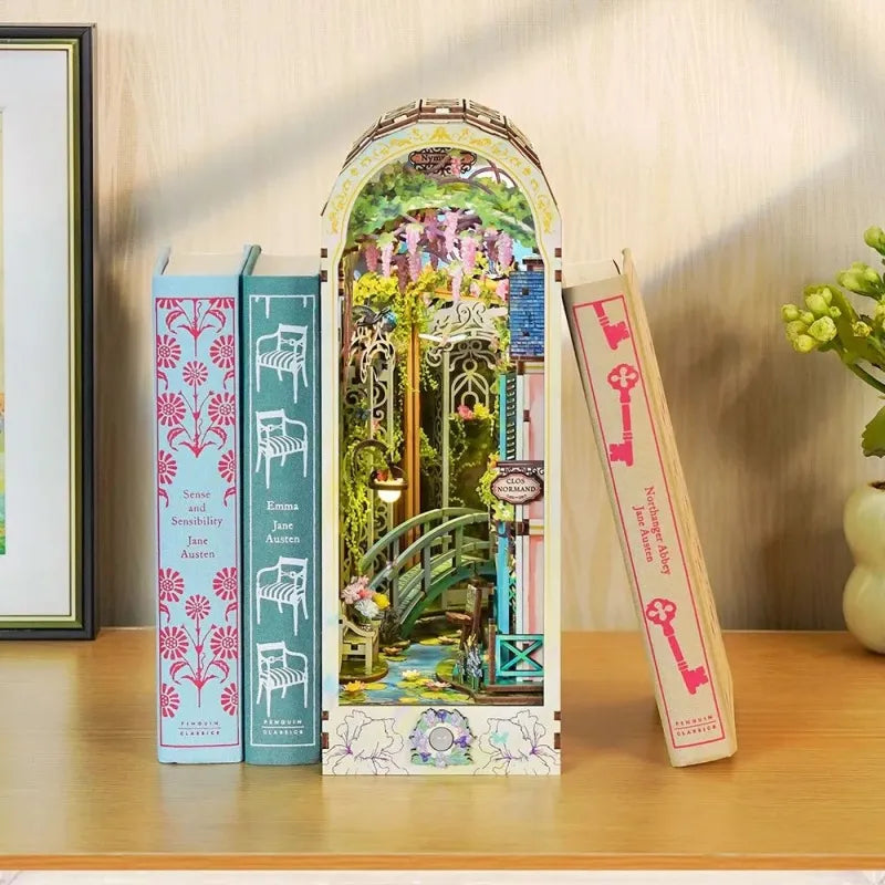 Kit de Book Nook Jardín de Giverny