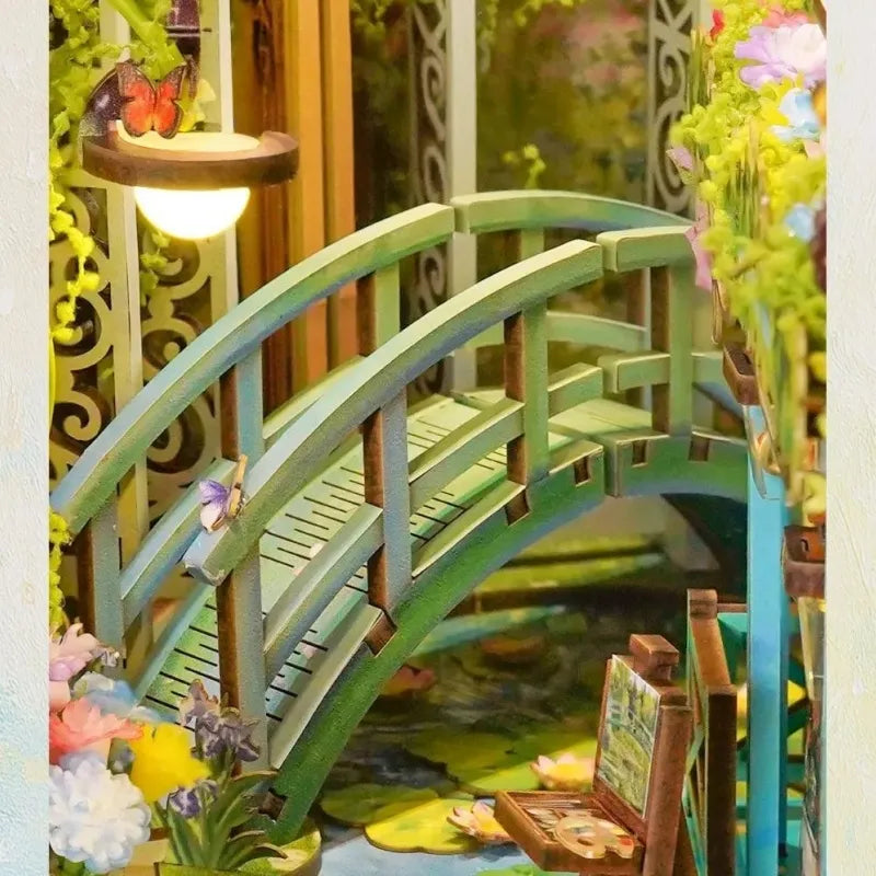 Kit de Book Nook Jardín de Giverny