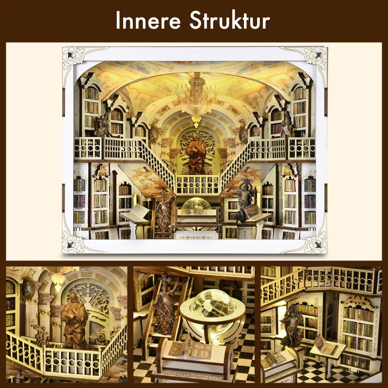 Kit de Book Nook «Biblioteca de los dioses» de Max