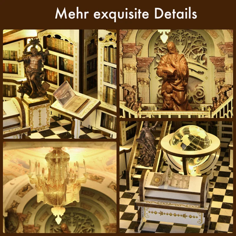 Kit de Book Nook «Biblioteca de los dioses» de Max