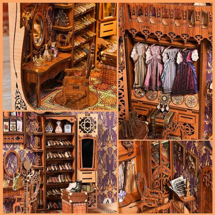 Kit de Book Nook «El magnífico guardarropa de la duquesa»