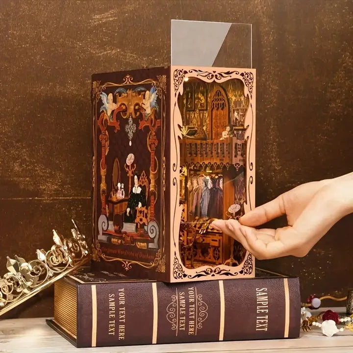Kit de Book Nook «El magnífico guardarropa de la duquesa»