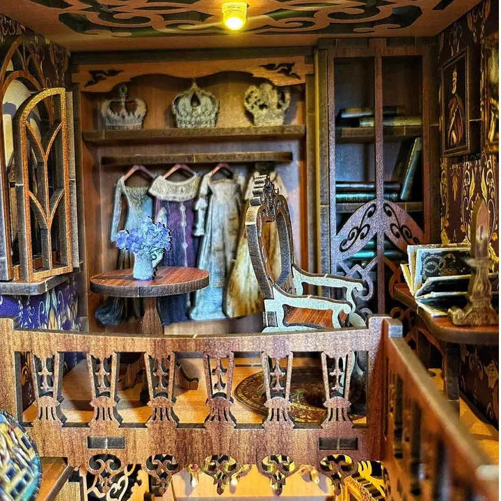 Kit de Book Nook «El magnífico guardarropa de la duquesa»
