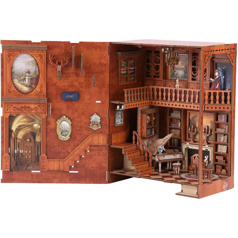 Kit de Book Nook de Pequeño Libro de Construcciones Grimm's