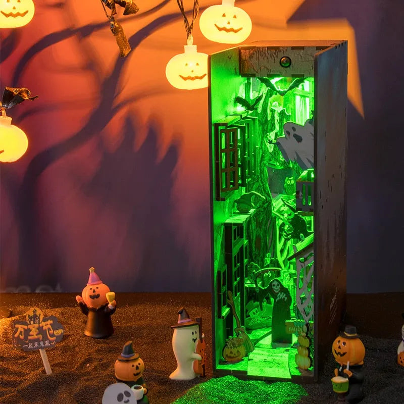 Kit de Book Nook Callejón de Halloween