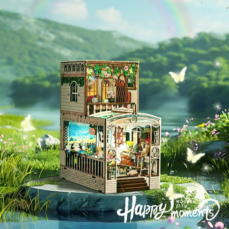 Kit de Book Nook «Momentos felices»