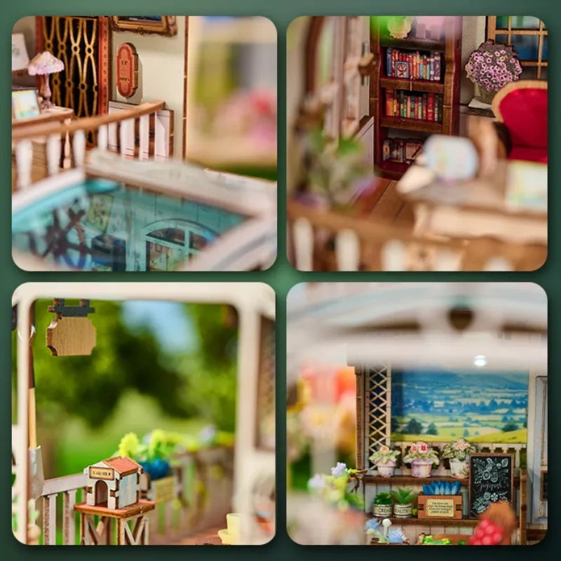 Kit de Book Nook «Momentos felices»