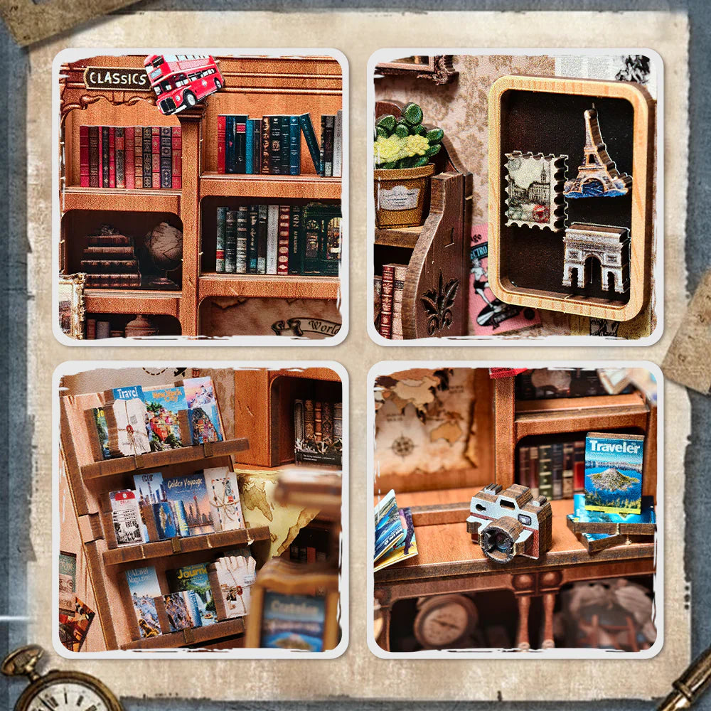 Kit Book Nook - Librería Rastro del Viaje