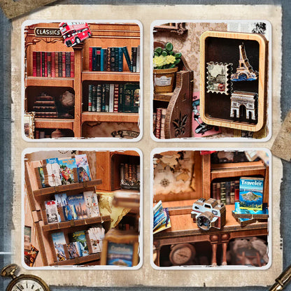 Kit Book Nook - Librería Rastro del Viaje