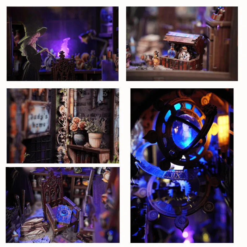 A miniature room of magical curiosities