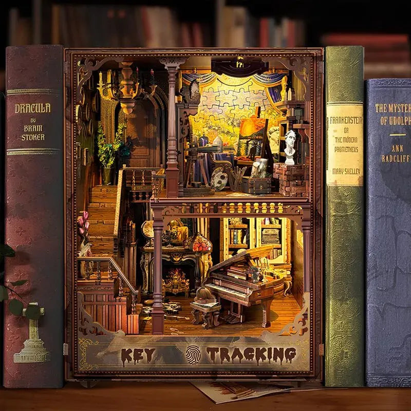 Kit de Book Nook para encontrar las llaves