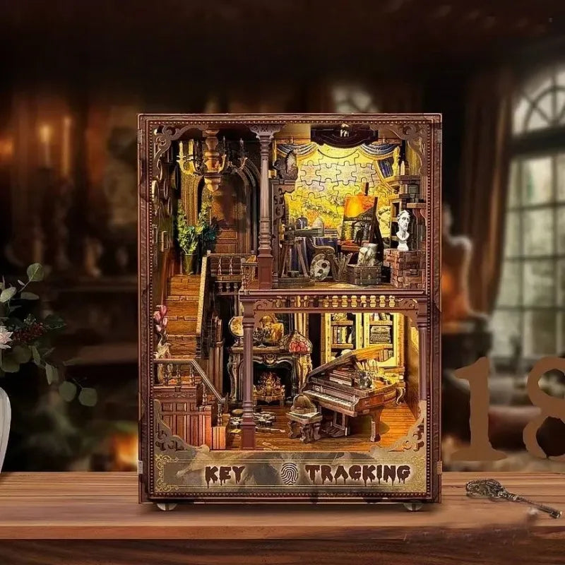 Kit de Book Nook para encontrar las llaves