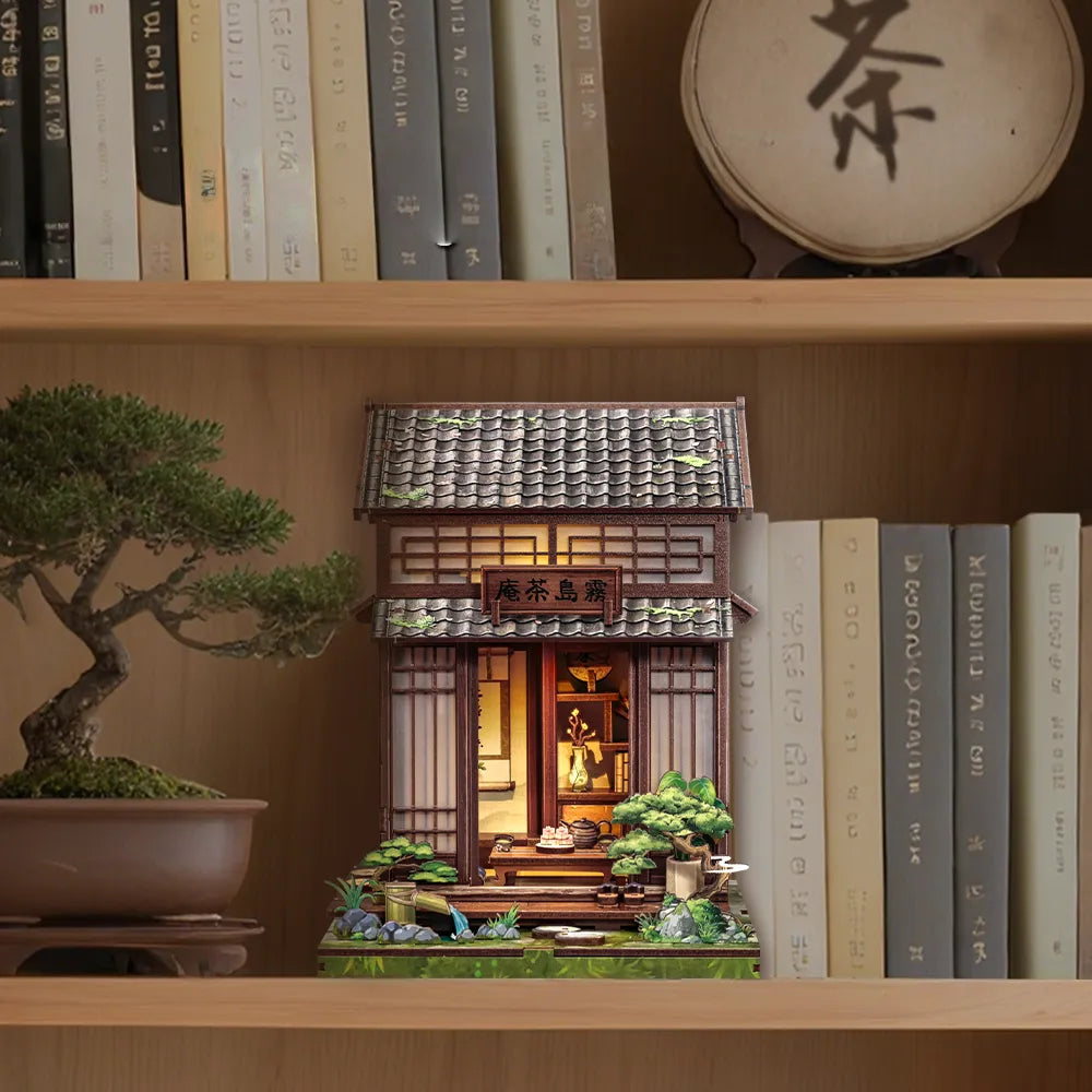Kirishima Cha-an book nook kit – detail view 8