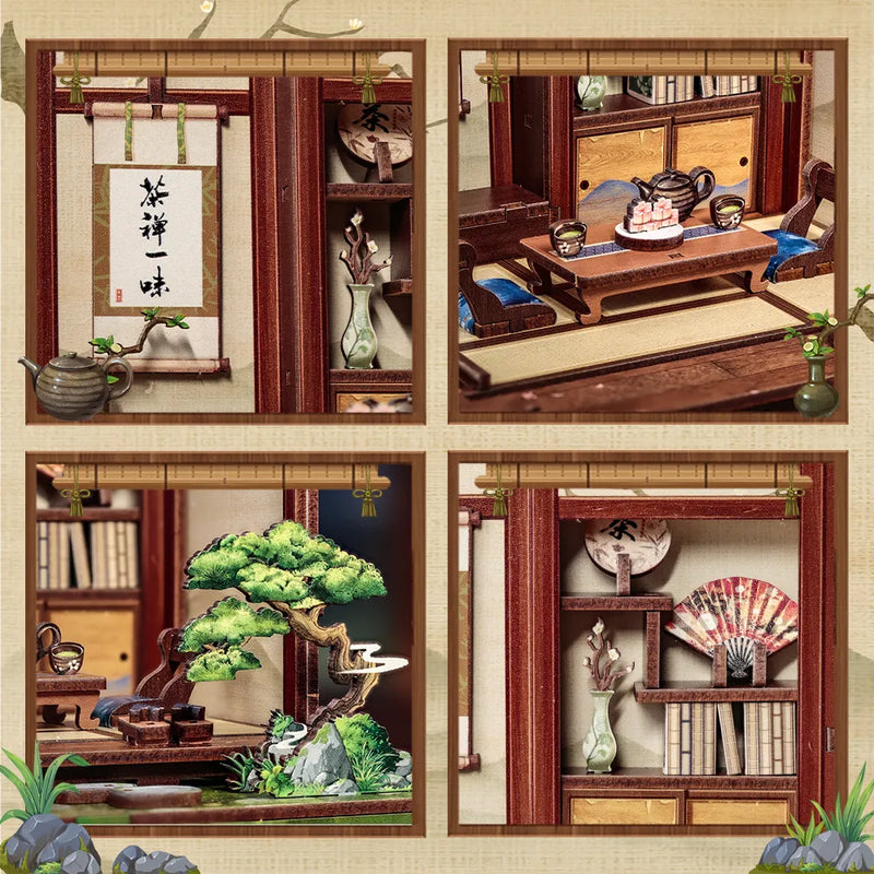 Kit de Book Nook Kirishima Cha-an