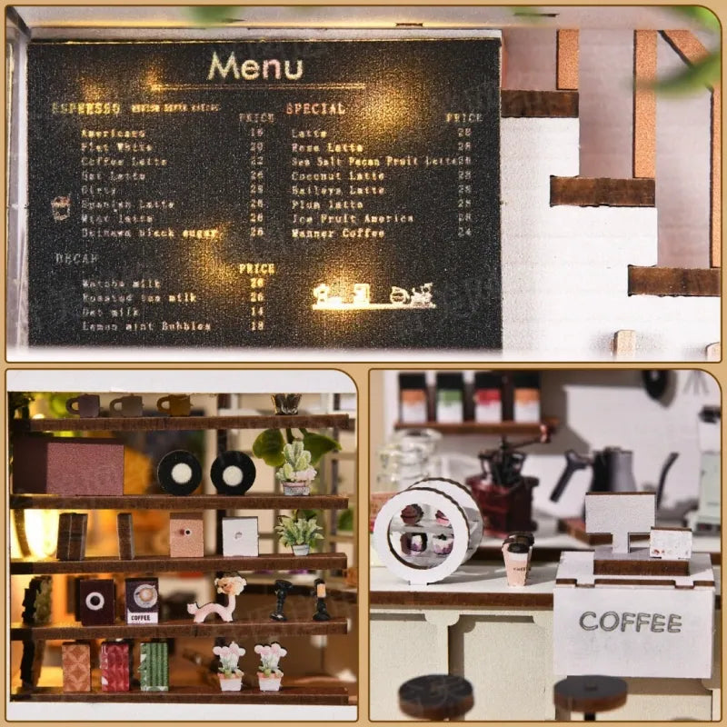 Kit Book Nook - Jardín del Café