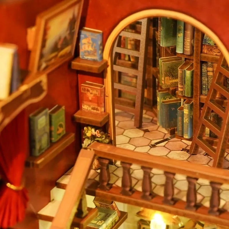 Kit de Book Nook de la Librería Left Bank