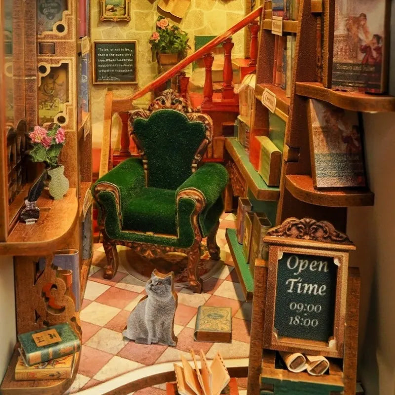 Kit de Book Nook de la Librería Left Bank