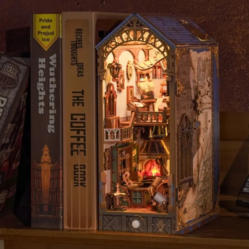 Kit de Book Nook de Leonardo da Vinci