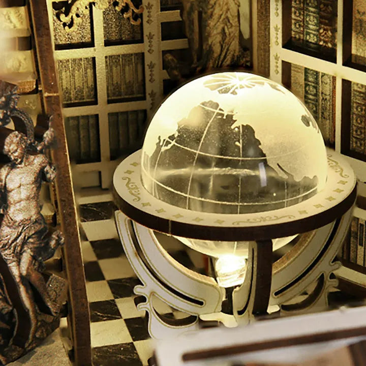 Kit de Book Nook «Biblioteca de los Dioses»