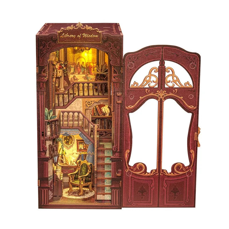 Kit de Book Nook «Biblioteca de la sabiduría»