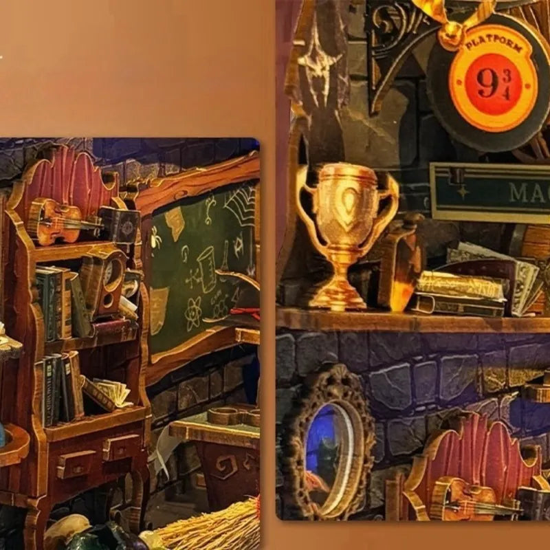 Kit de Book Nook Academia de Magia