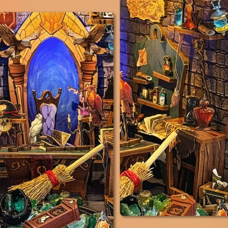 Kit de Book Nook Academia de Magia