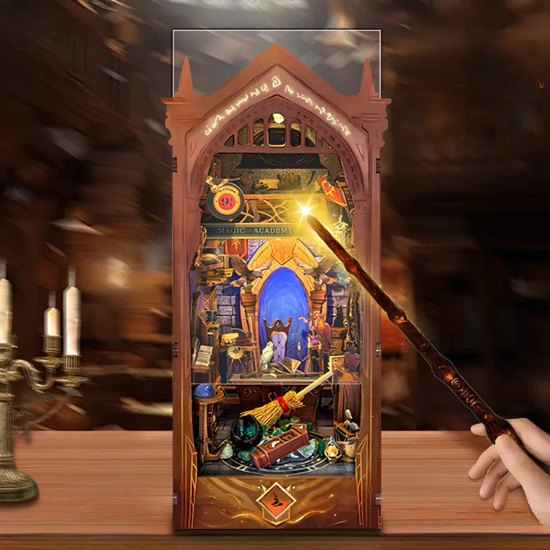 Kit de Book Nook Academia de Magia