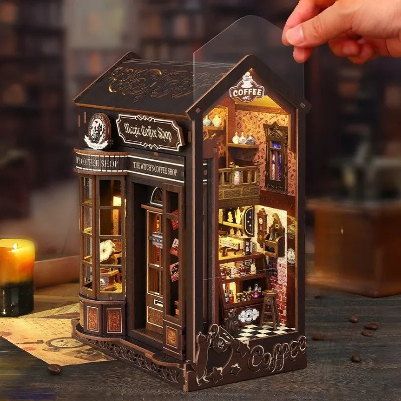 Kit de Book Nook de Cafetería Mágica