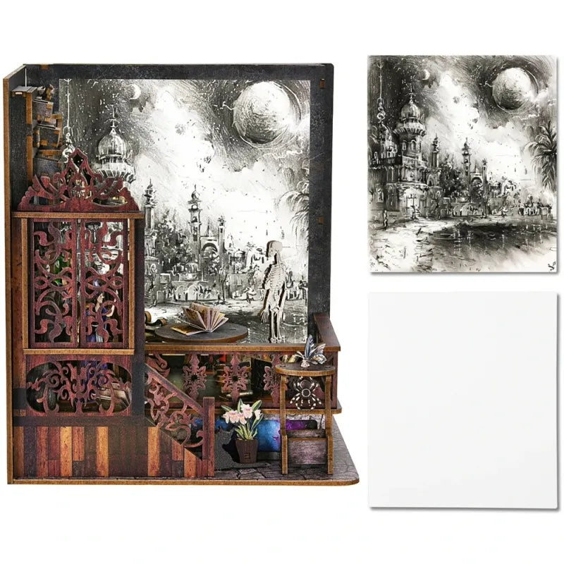 Kit de Book Nook de Exploración Mágica