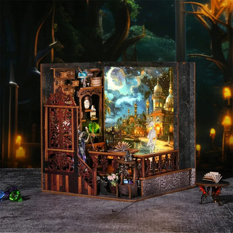Kit de Book Nook de Exploración Mágica