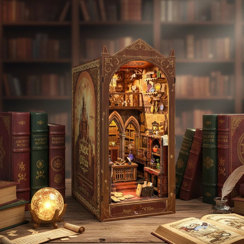 Kit de Book Nook de Oficina Mágica