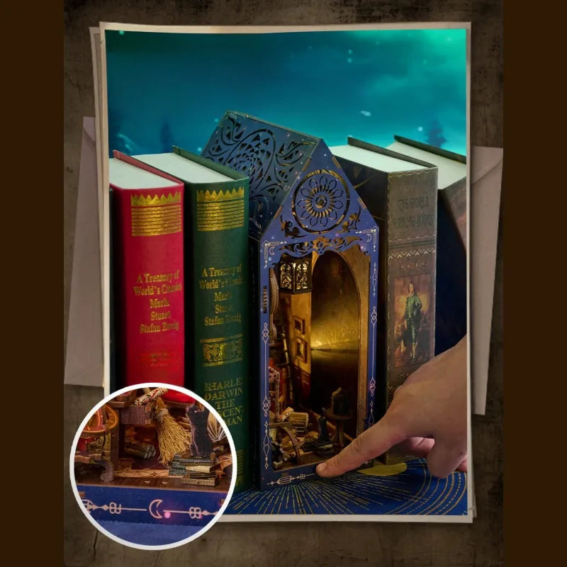 Kit de Book Nook de la Sociedad de Investigación Mágica