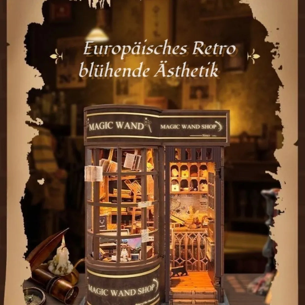 Kit de casa en miniatura Magic Wand Shop