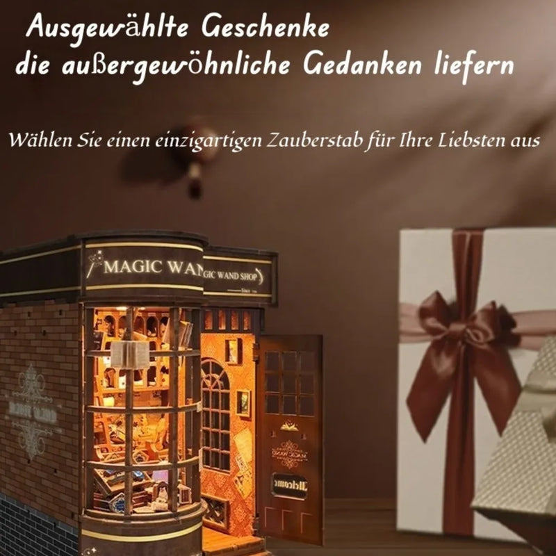 Kit de casa en miniatura Magic Wand Shop