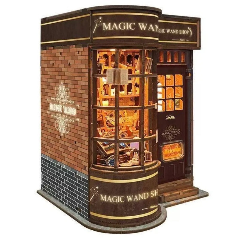 Kit de casa en miniatura Magic Wand Shop