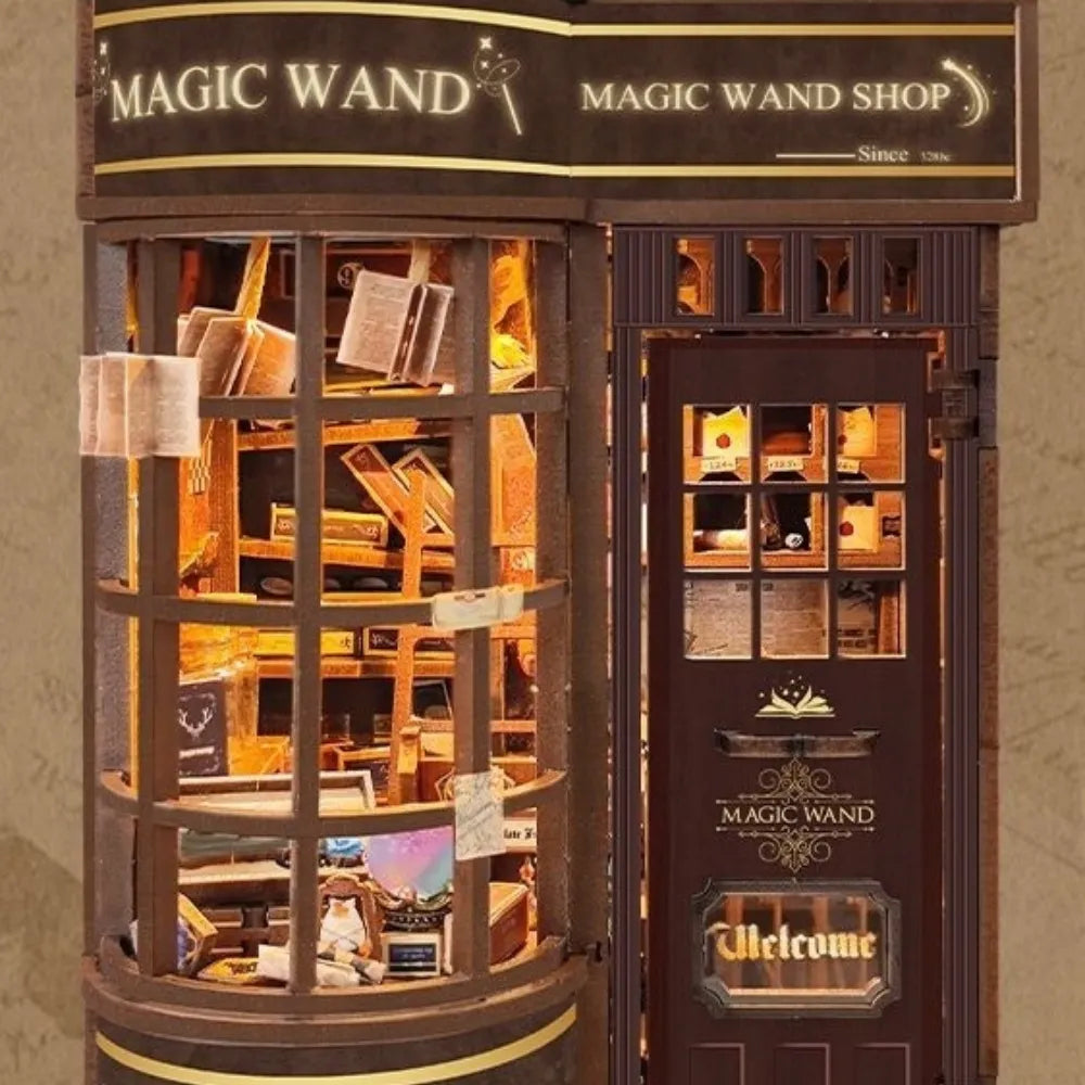 Kit de casa en miniatura Magic Wand Shop