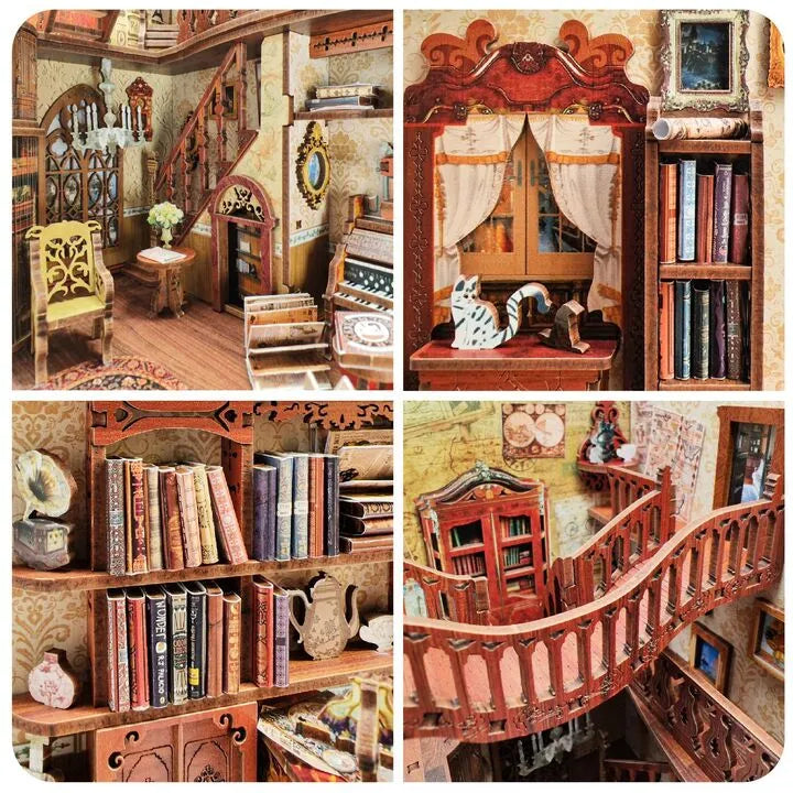Kit de Book Nook Mundo Mágico